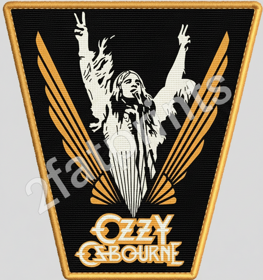Ozzy Orange BTTB Tribute Woven Patch