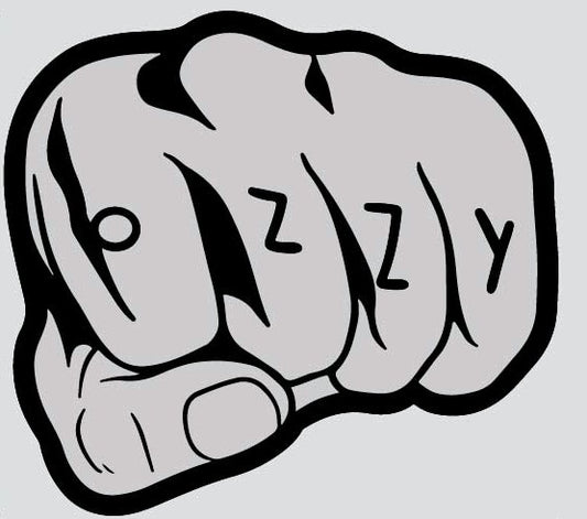 Ozzy Fist Woven Patch