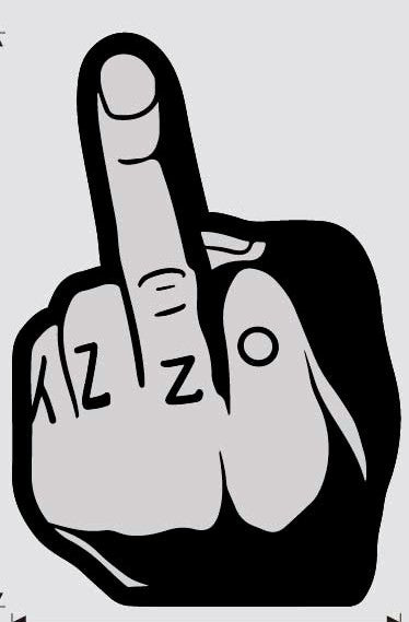 Ozzy Finger - Woven Patch