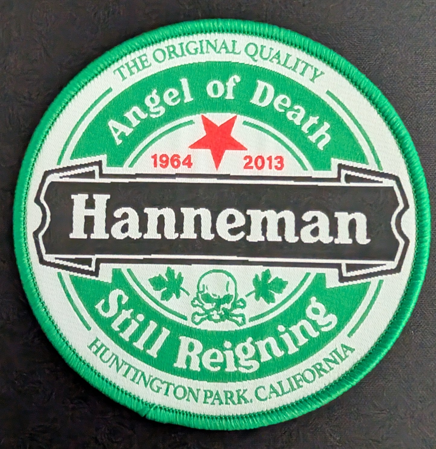 Hanneman "Heineken" Tribute Patch