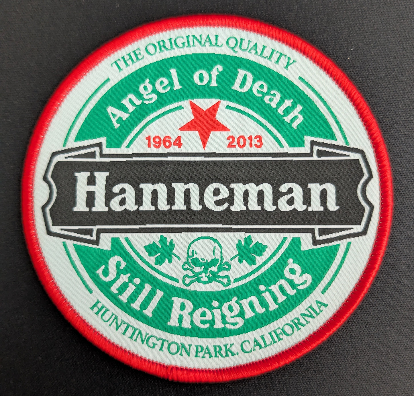 Hanneman "Heineken" Tribute Patch