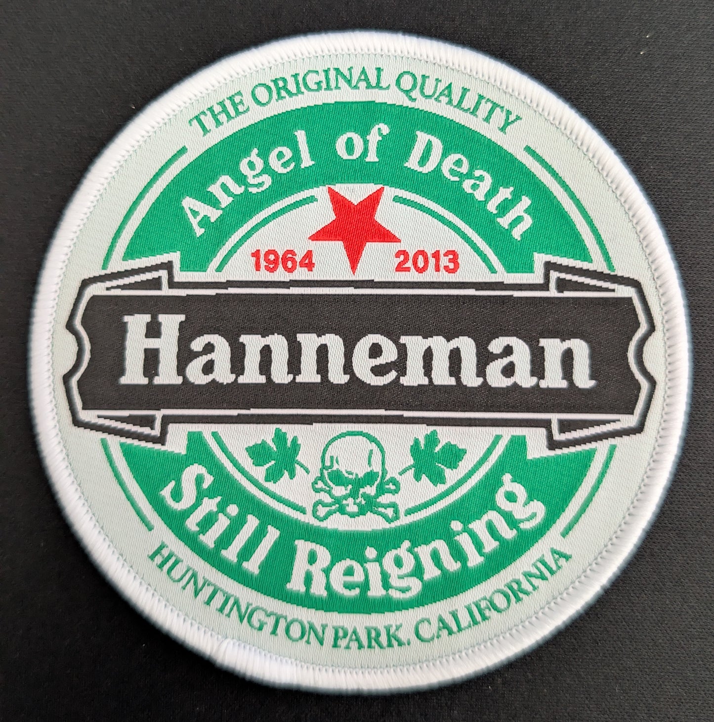 Hanneman "Heineken" Tribute Patch